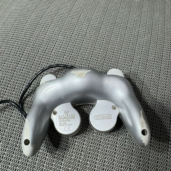 Original Nintendo Game Cube Controller - Official License Platinum Gray Vintage - Picture 3 of 6